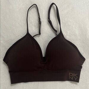 B25 DKNY *NWOT* Women's Seamless Bra Brown